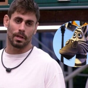 BBB 23: Cara de Sapato foi comparado com Marty, a Zebra de 'Madagascar'