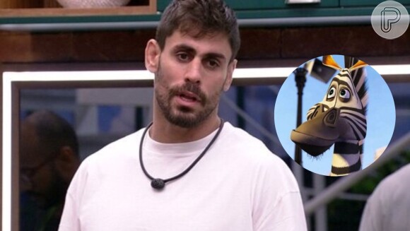 BBB 23: Cara de Sapato foi comparado com Marty, a Zebra de 'Madagascar'