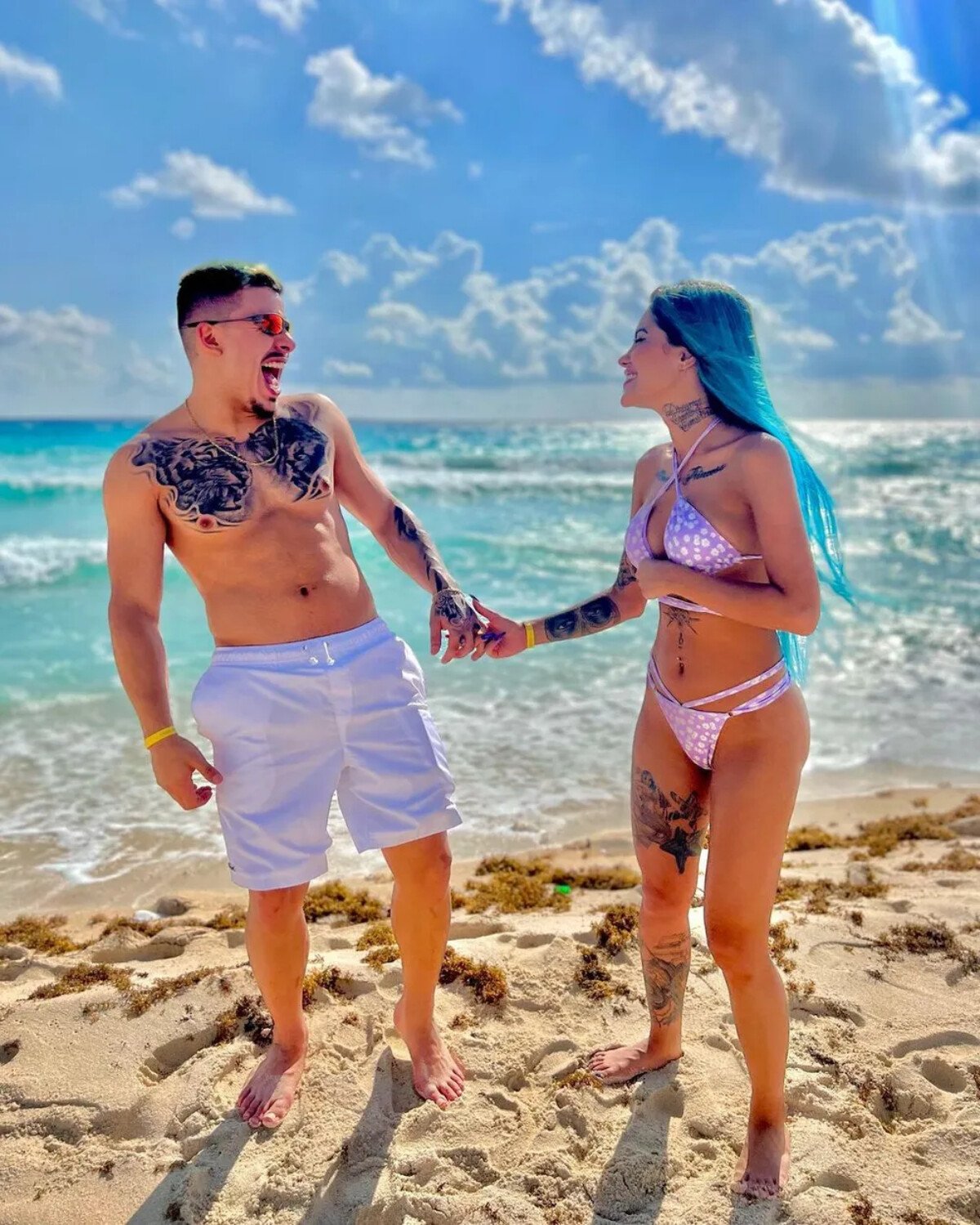 Foto: Até viagem internacional, com direito a cenário paradisíaco, Thomaz  Costa e Tati Zaqui já fizeram - Purepeople