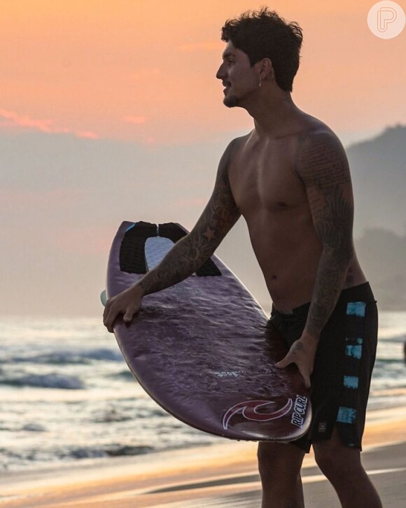 Gabriel Medina é surfista