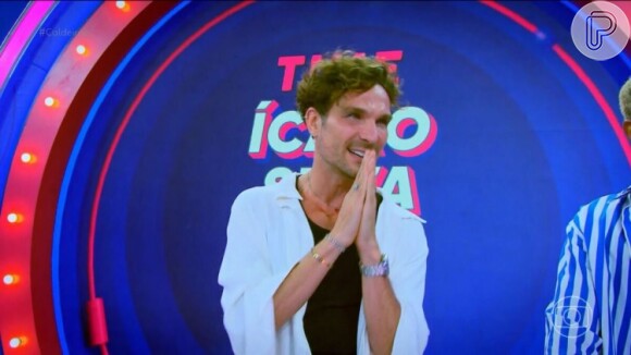 Igor Rickli participou do programa 'Caldeirão com Mion', na Globo
