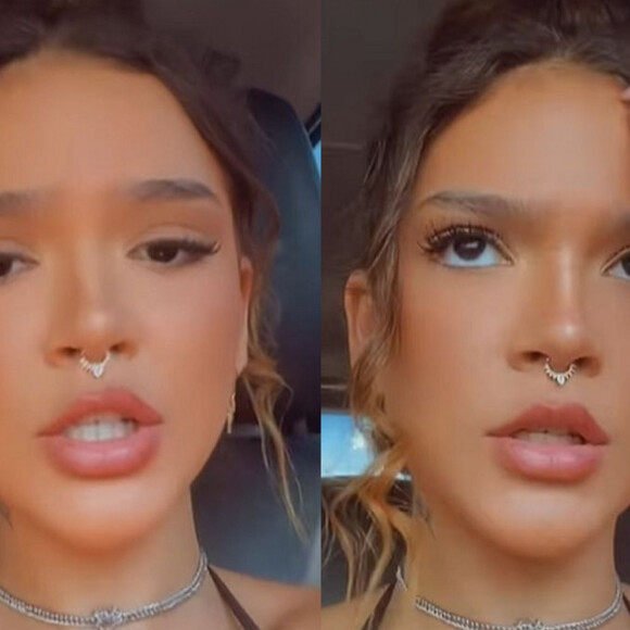 Mel Maia foi assaltada e contou em sua rede social