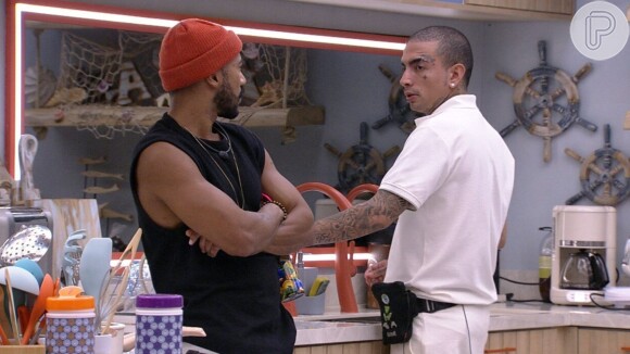 BBB 23: MC Guimê e Ricardo conversaram a respeito das estratégias de Gustavo