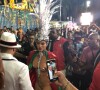 Paolla Oliveira passa apuro com fantasia antes de desfile da Grande Rio
