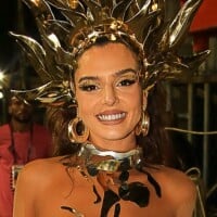 Giovanna Lancellotti aposta em fantasia recortada para primeiro desfile de carnaval. Fotos!