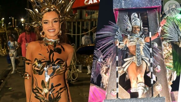 Carnaval 2023: Giovanna Lancellotti e Natália Deodato, do 'BBB 22', brilharam no desfile da Beija-Flor
