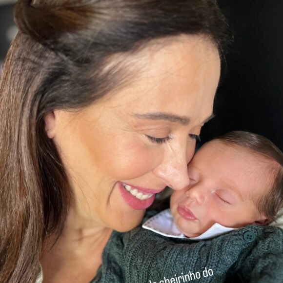 Filho de Claudia Raia e Jarbas Homem de Mello, Luca nasceu há 2 semanas