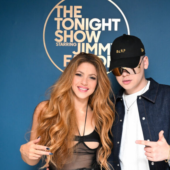 Shakira e Bizarrap apresentaram sua música no 'The Tonight Show' de Jimmy Fallon