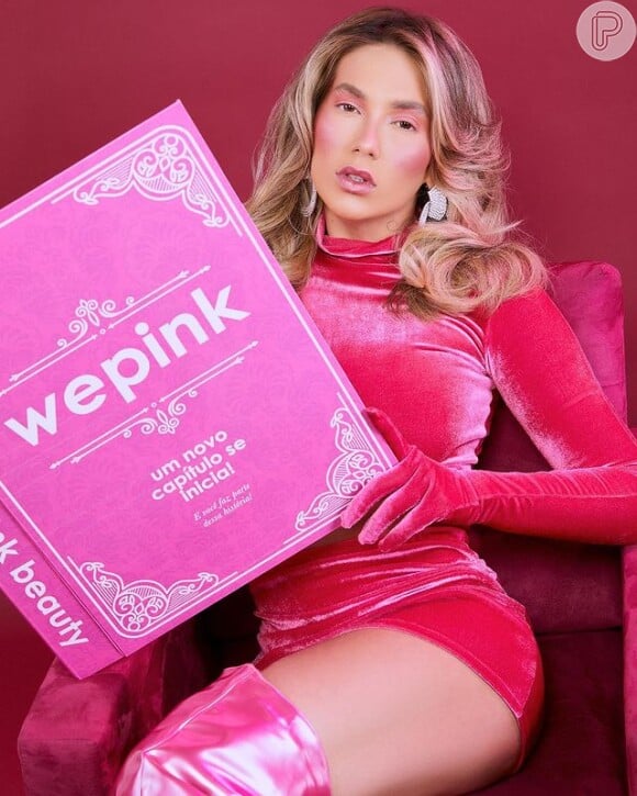 A base polêmica foi lançada pela WePink, empresa que tem Virgínia Fonseca como sócia