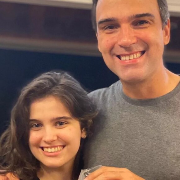 Tadeu Schmidt contou em participação ao programa 'Papo de Segunda' que a filha mais velha se declarou 'queer'