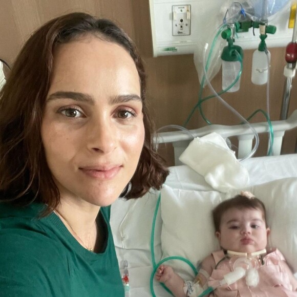 Letícia Cazarré conta que Maria Guilhermina foi diagnosticada com a Anomalia de Ebstein no quinto mês de gestação