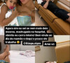 Maíra Cardi virou a noite no hospital com a filha