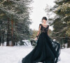 O vestido de noiva preto dá transmite poder de um jeito único para casamentos fora do tradicional