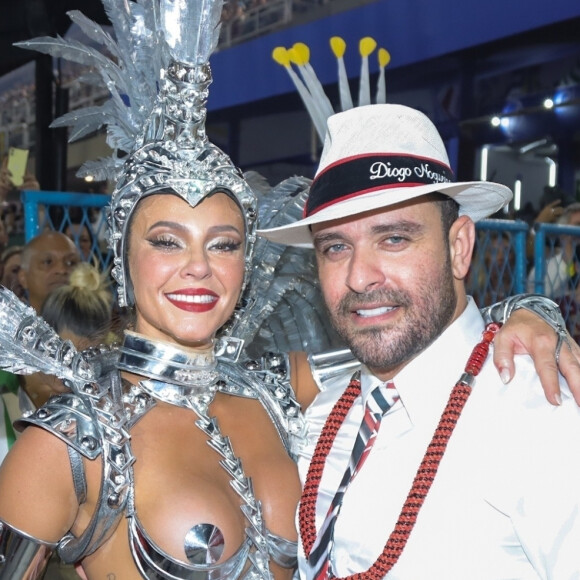 Paolla Oliveira e Diogo Nogueira foram destaque no Carnaval carioca em 2023