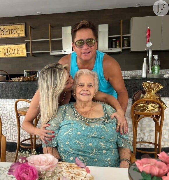 Mãe de Leonardo, Dona Carmem Costa, morreu aos 85 anos vítima de um infarto