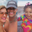 Lorena Improta leva filha com Léo Santana à praia pela 1ª vez e os registros são inacreditáveis!