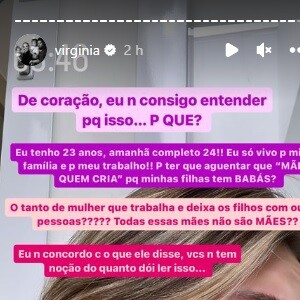 Virgínia Fonseca publicou vídeos chorando após comentário de Evaristo Costa