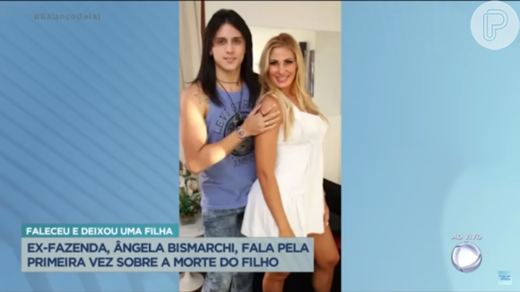 Filho de Ângela Bismarchi morreu após inalar fumaça em um incêndio em janeiro de 2022. Ex-modelo divulgou a informação com exclusividade à revista Quem