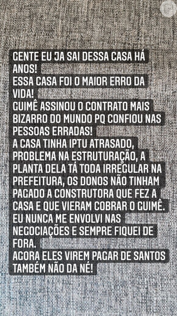 Lexa garantiu que MC Guimê foi vítima ao tentar comprar a mansão