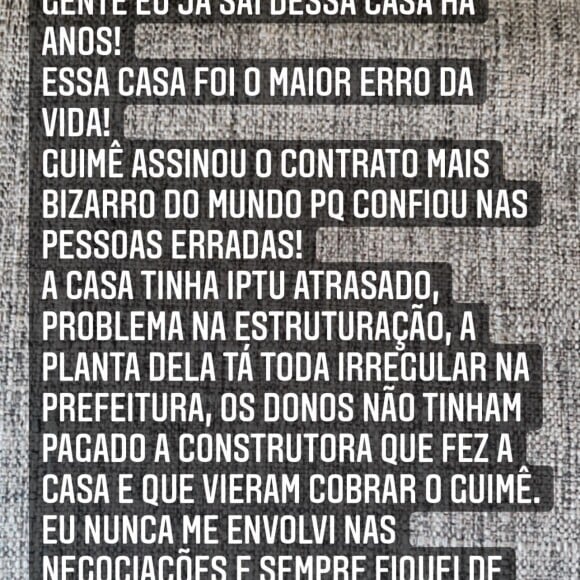 Lexa garantiu que MC Guimê foi vítima ao tentar comprar a mansão