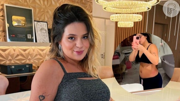 Viih Tube mostrou corpo real no pós-parto em vídeo postado no Instagram