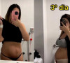 Viih Tube mostrou a barriga poucos dias após o nascimento da filha