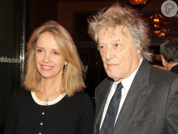 Ex-namorada de Rei Charles III, Sabrina Guinness está com 68 anos e é casada com Sir Tom Stoppard, dramaturgo e roteirista de cinema