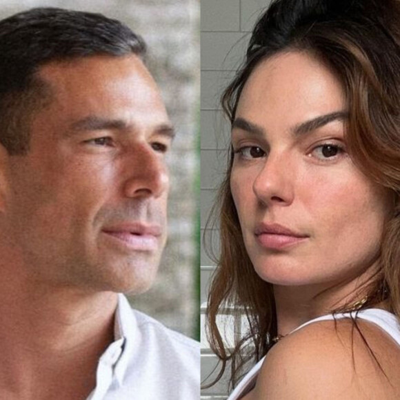 Isis Valverde e Marcus Buaiz foram flagrados de mãos dadas ao desembarcarem no Brasil