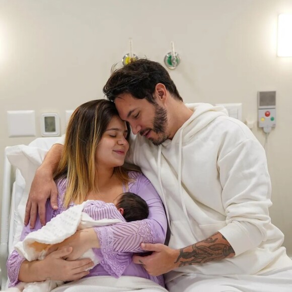 Lua, filha de Viih Tube e Eliezer, nasceu no dia 9 de abril de 2023