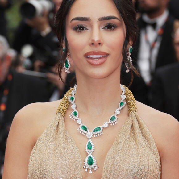 Bruna Biancardi usou um conjunto de colar e brincos da Chopard em Cannes