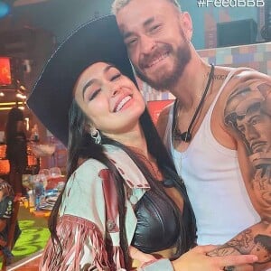 Fred e Larissa começaram a ficar durante o 'BBB 23'