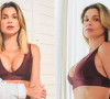Flávia Alessandra mostrou corpo real em ensaio de lingerie