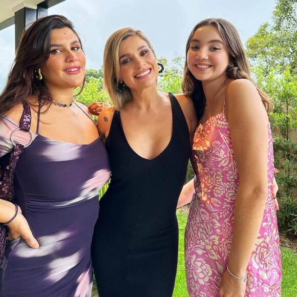 Flávia Alessandra é mãe de Giulia Costa, de 23 anos, e Olívia, de 12