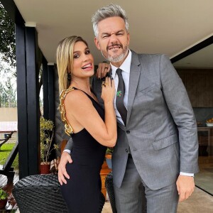 Flávia Alessandra é casada com o apresentador Otaviano Costa