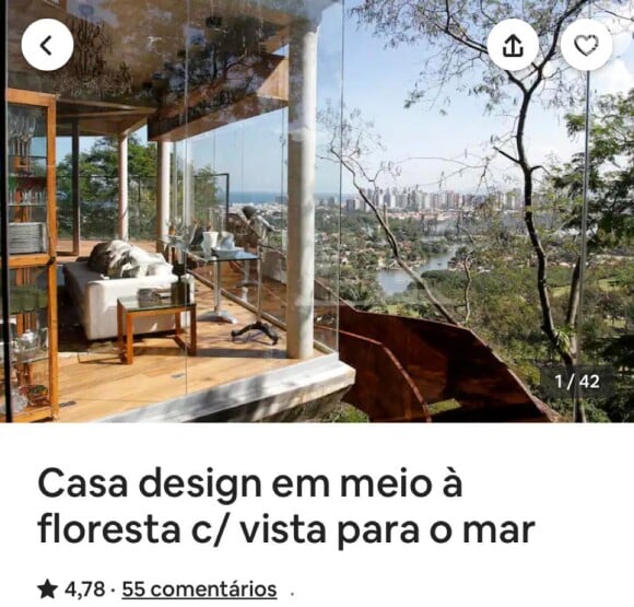 Mansão de Caio Blat é cercada pela Mata Atlântica e está localizada em um condomínio luxuoso envolto pelo morro do Itanhangá, no Rio de Janeiro