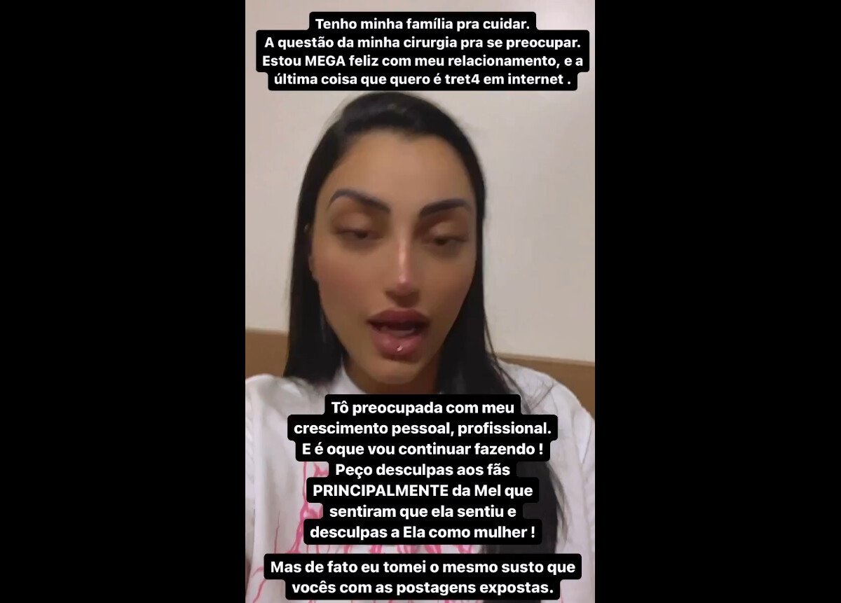 Foto: Amanda Souza mandou mensagem para Mel Maia após vazarem mensagens  dela para MC Daniel em 2022 - Purepeople