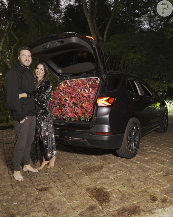 Maíra Cardi foi surpreendida por Thiago Nigro com um carro de luxo