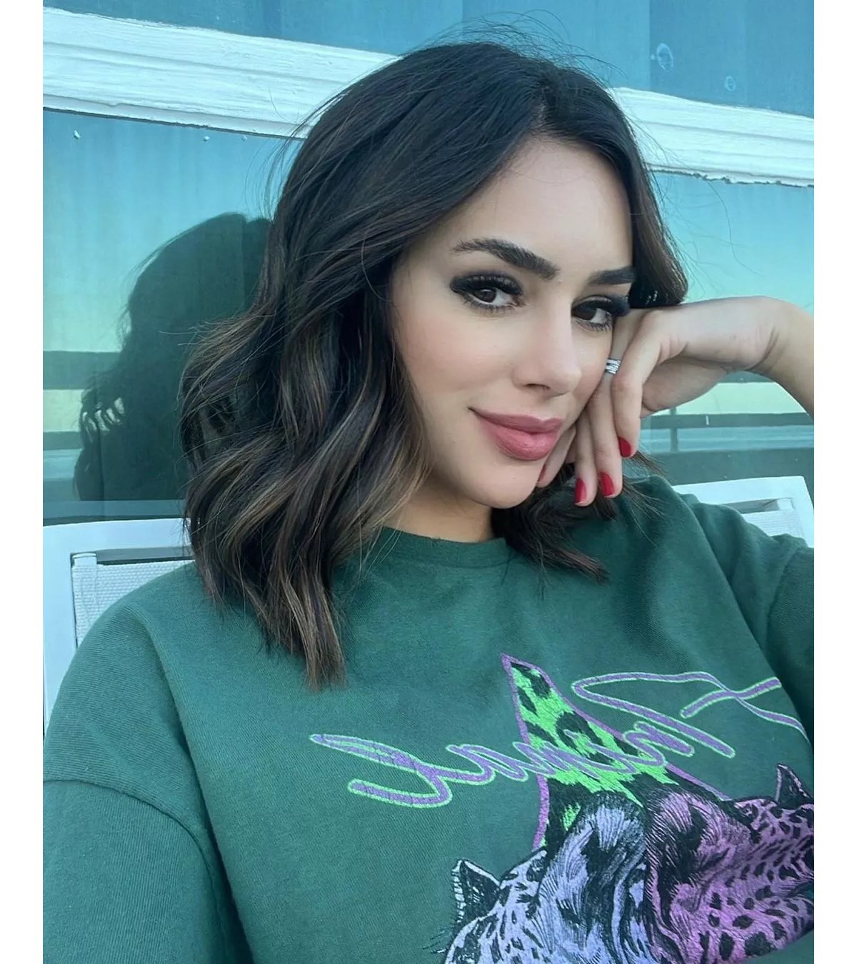 Foto: Bruna Biancardi está sendo acompanhada de perto pelos curiosos 