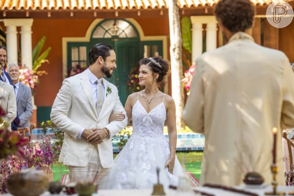 Casamento de Petra e Luigi na novela 'Terra e Paixão' começa a ir ao ar em 28 de junho de 2023