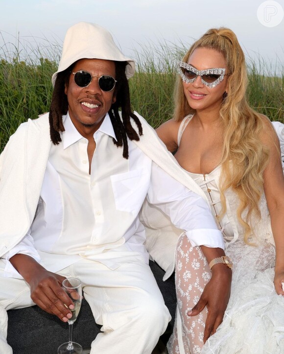 Beyoncé e Jay-Z estavam na festa de bilionário com Kim Kardashian