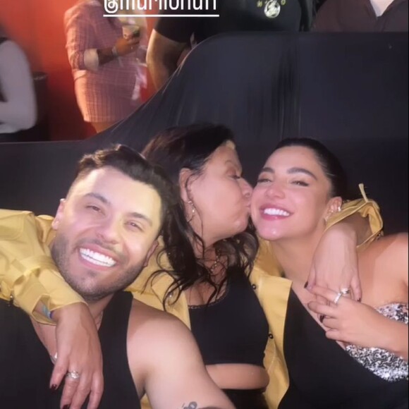 Relacionamento de Murilo Huff com Gabriela Versiani foi aprovado por Dona Ruth