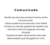 Diante das críticas que ela passou a receber, Jesuela Moro postou um comunicado negando ser a pessoa envolvida na polêmica de Rafael Cardoso.