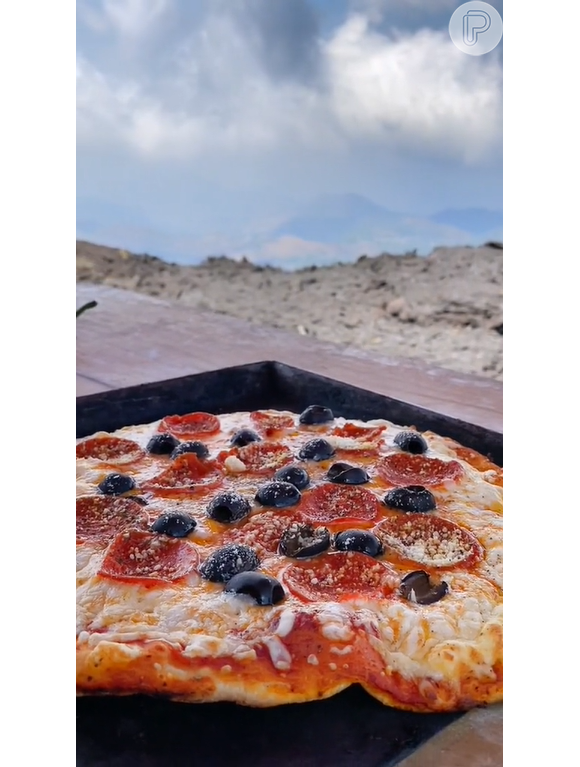 Pizza feita em vulcão ativo na Guatemala parece ótima, não é?