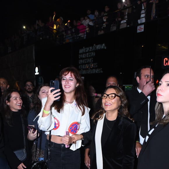 Janja foi conferir o show de Marisa Monte em São Paulo