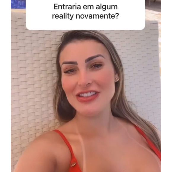 Após resposta de Andressa Urach, web quer que ela volte para 'A Fazenda'. Será que a Record aceita?