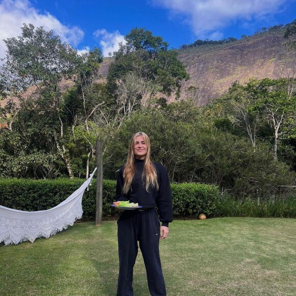 Filha de Claudia Abreu, Maria Maud também contou com a ajuda de um nutricionista