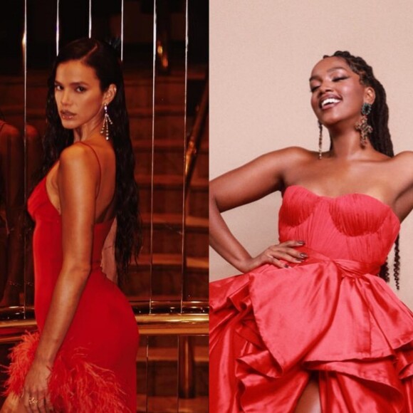 Giovanna Antonelli, Bruna Marquezine e Iza usaram vestidos de festa vermelhos para arrasar em eventos e eles podem te inspirar.