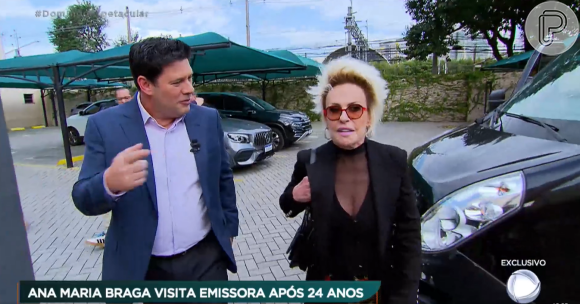 Ana Maria Braga estreou na TV na Record quando ganhou o programa 'Note e Anote'