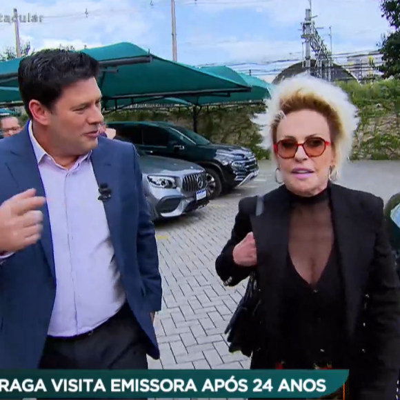 Ana Maria Braga estreou na TV na Record quando ganhou o programa 'Note e Anote'