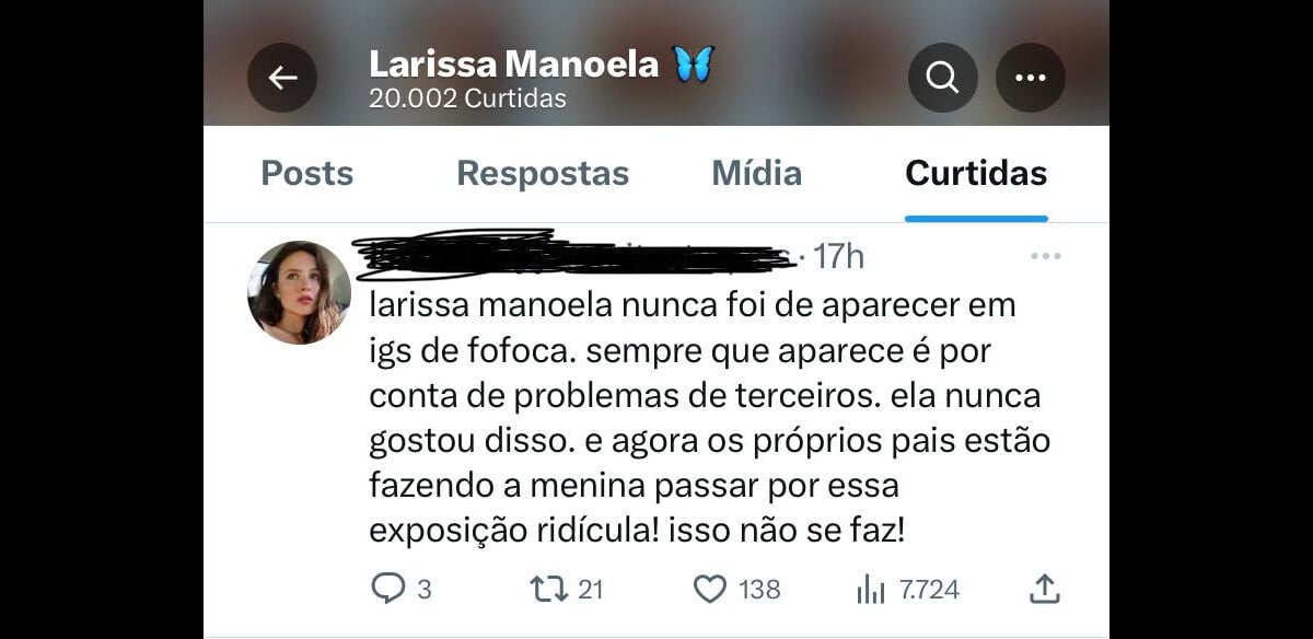 Foto Larissa Manoela Nunca Foi De Aparecer Em Instagram De Fofoca E